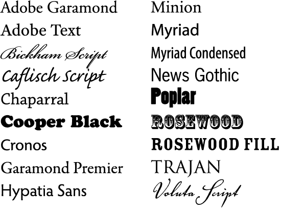 Free Fonts From Adobe and Typekit Partnership | POPSUGAR Tech
