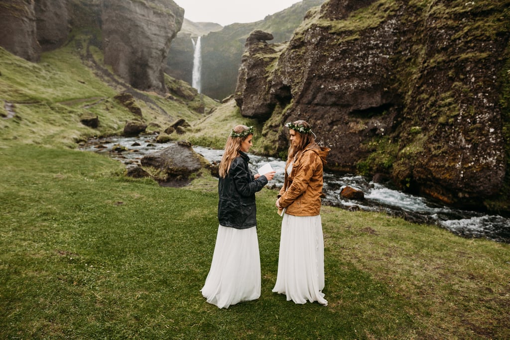 Rainy Elopement in Iceland