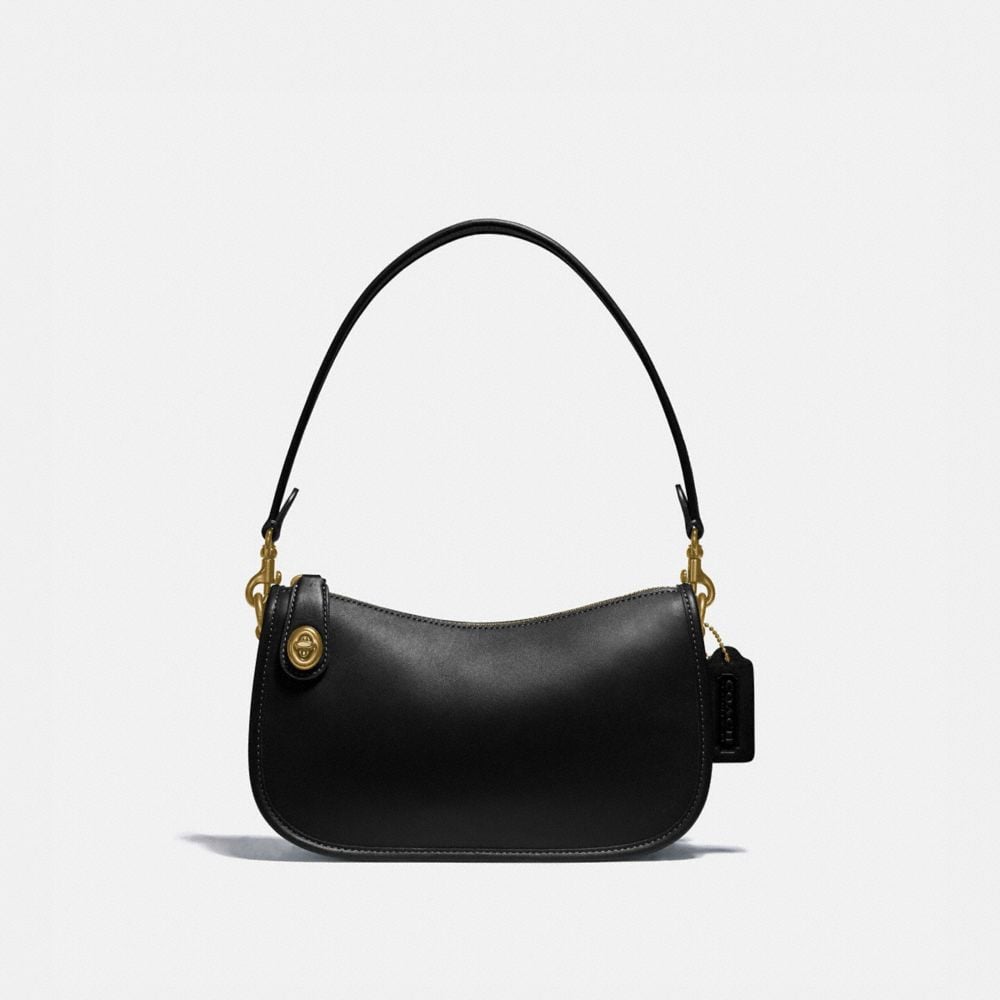 Coach Swinger Bag in Brass/Black
