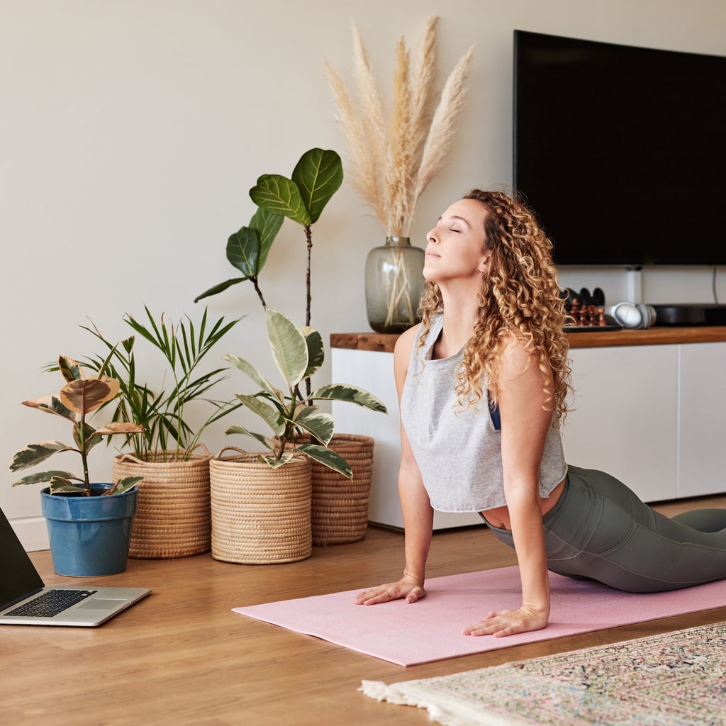 10 Minute Morning Yoga Sequence For Positivity Popsugar Fitness