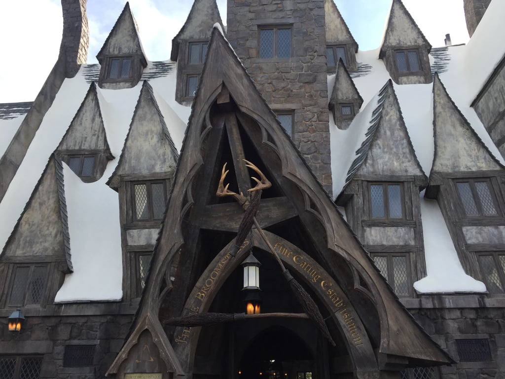 The Hogs Head is attached to the Three Broomsticks.