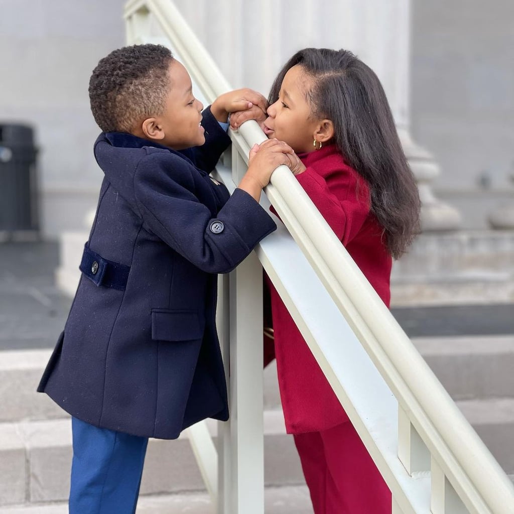 Kids Re-create the Obamas' Inauguration Outfits | Photos