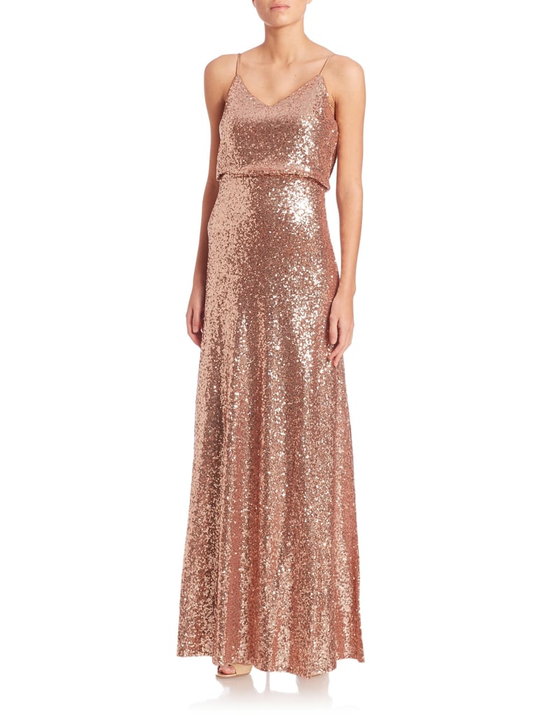Jenny Yoo Jules Sequin Tulle Gown