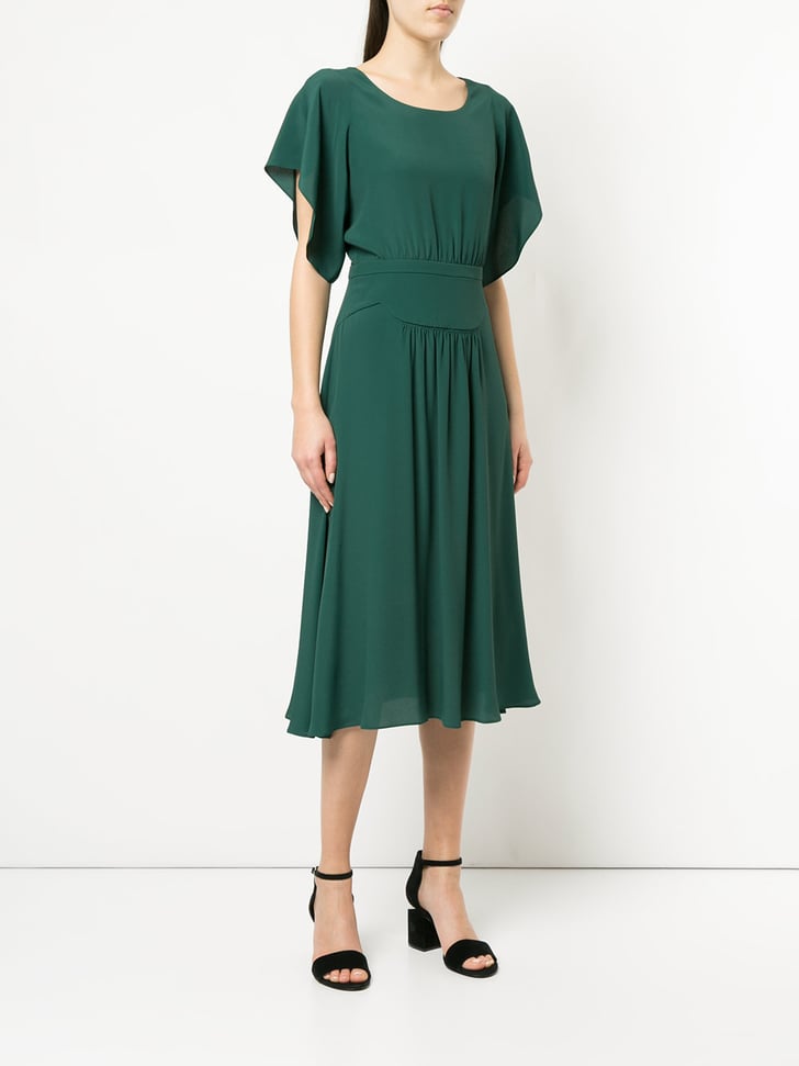 Nº21 Dress | Victoria Beckham Green Backless Dress | POPSUGAR Fashion ...