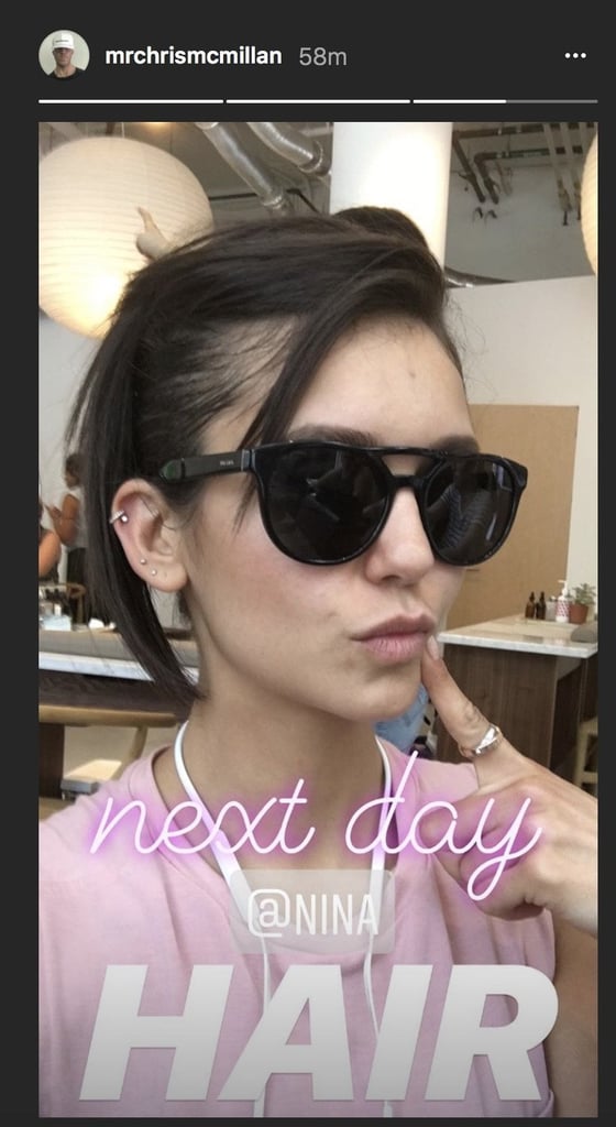 Nina Dobrev Gets Asymmetrical Haircut in June 2018