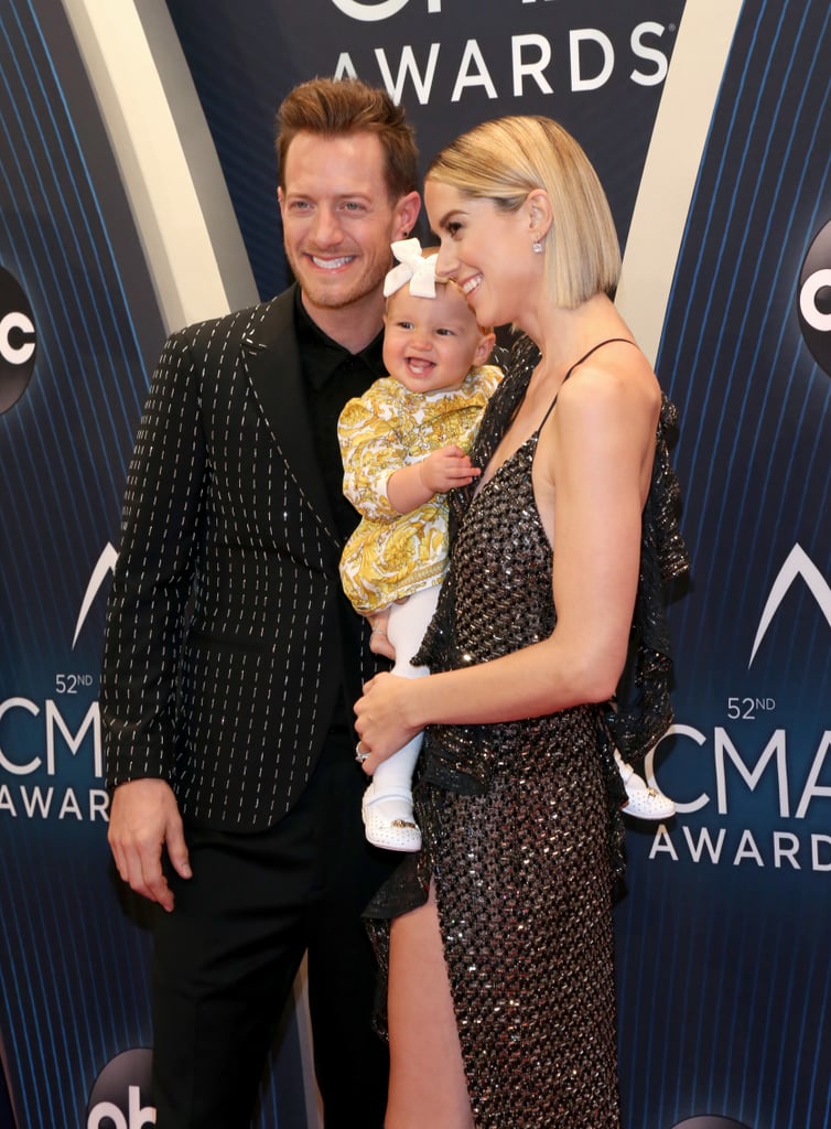 Tyler Hubbard With His Daughter at the CMA Awards 2018