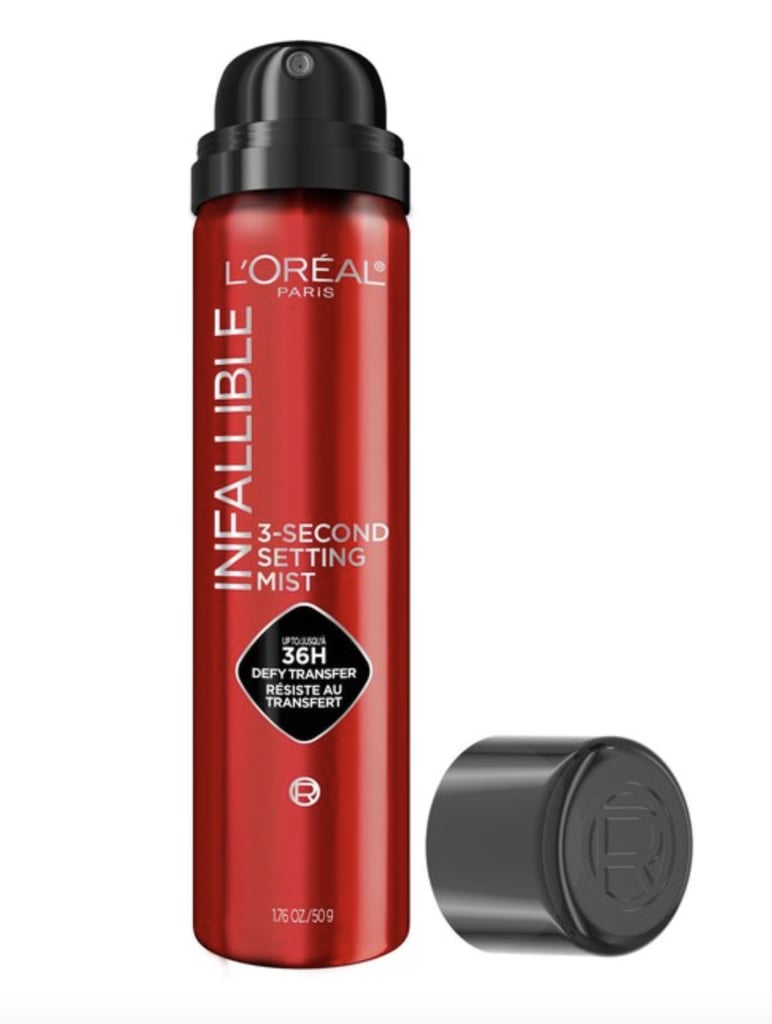 L'Oréal Paris Infallible Setting Spray ($14)
L'Oréal Paris's Infallible Setting Spray promises a 36-hour, long-lasting makeup wear that delivers a natural look that's skin-like and hydrated. The microfine mist feels lightweight and breathable on the skin and dries down in seconds. Grab a few of these while the event is going on.
