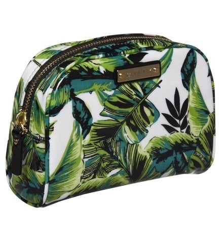 Milly Banana Leaf Print Cosmetic Case