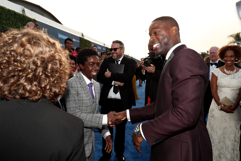 Sterling K. Brown at the 2017 Critics' Choice Awards