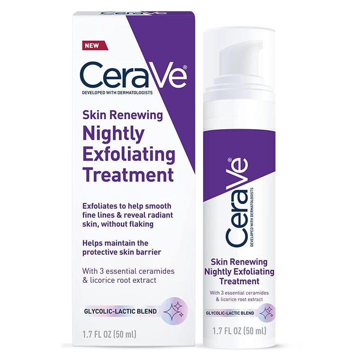 A Gentle Exfoliator CeraVe Skin Renewing Nightly Exfoliating Treatment