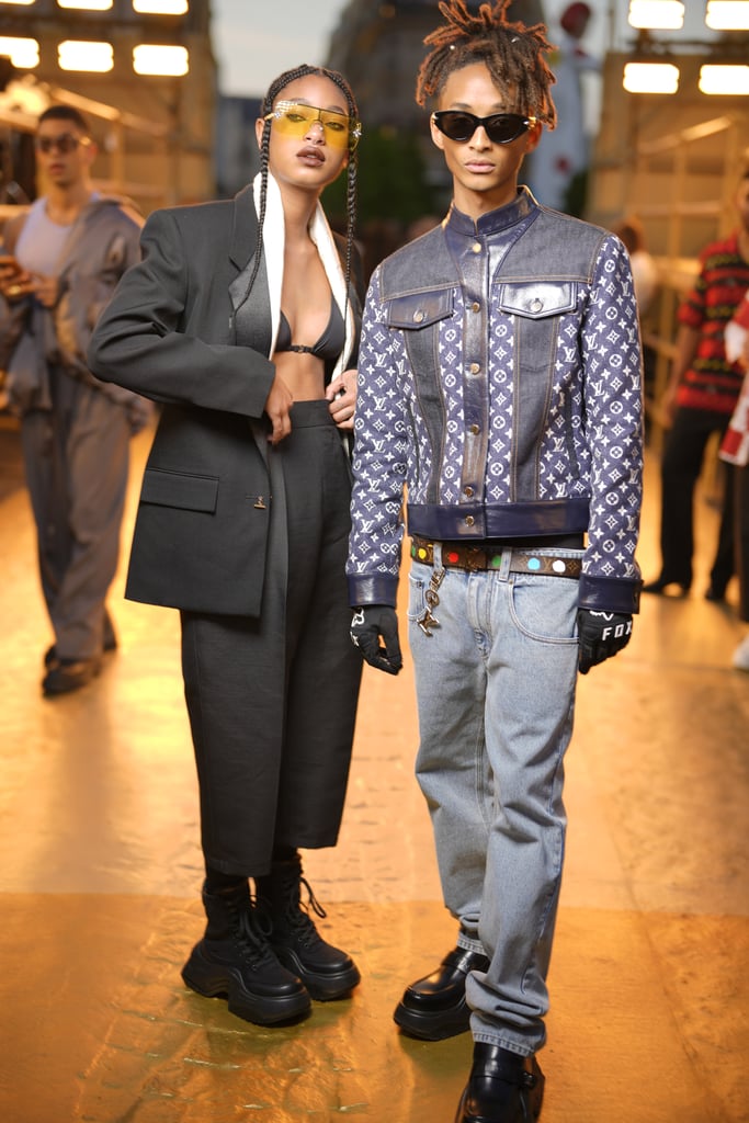 Jaden and Willow Smith at the Louis Vuitton Mens Spring 2024 Show