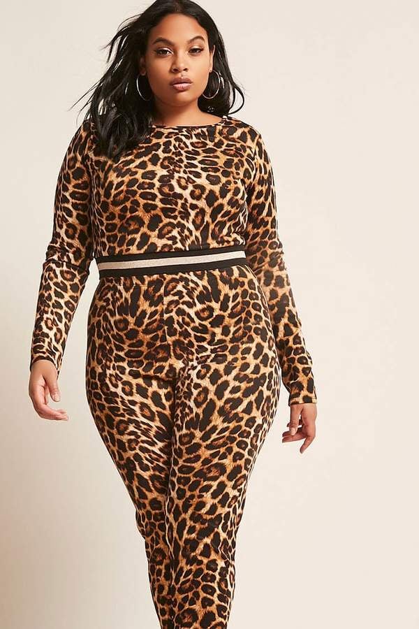 Forever 21 Leopard Print Set