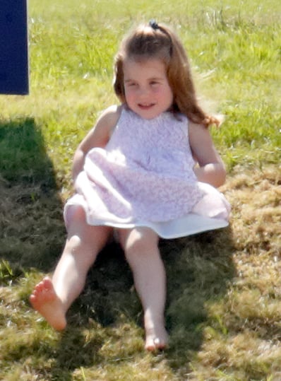 Princess Charlotte Having Fun at Polo Match June 2018