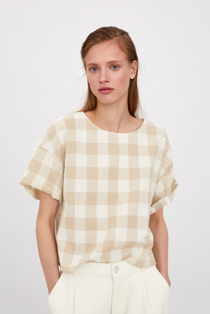 Zara Rustic Top | Zara Sale Summer 2019 