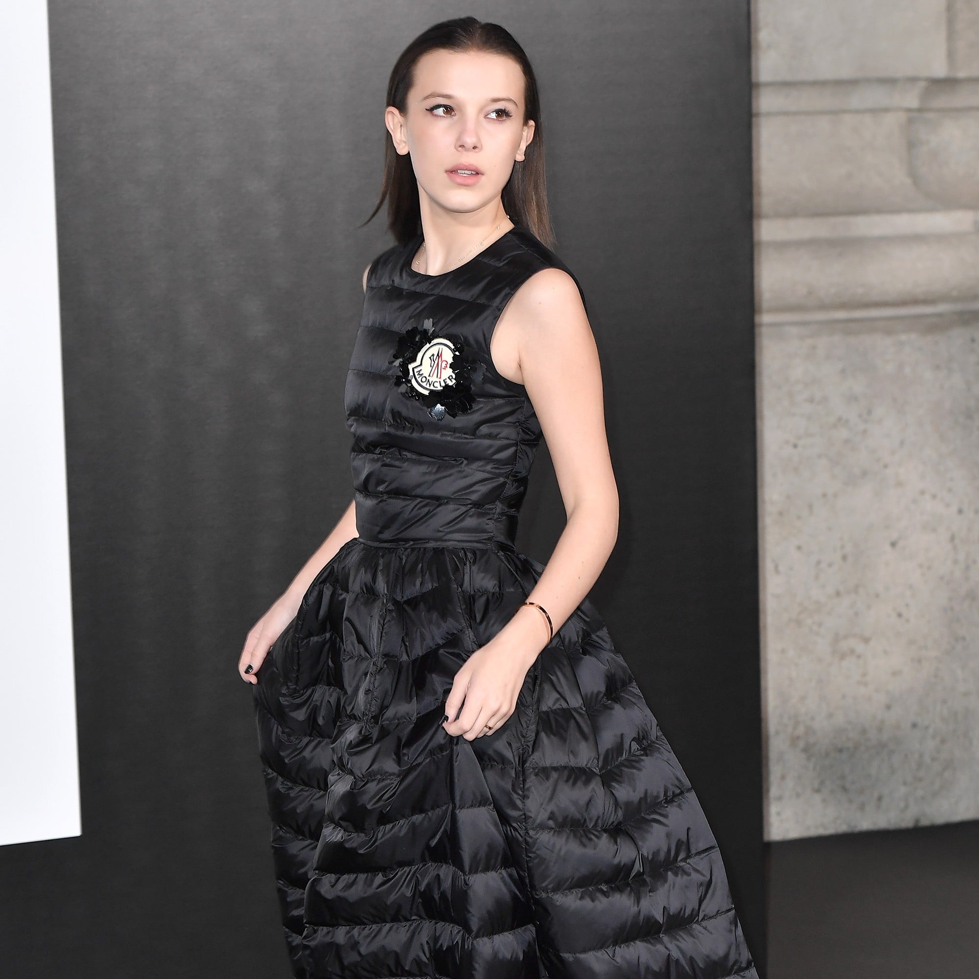 millie bobby brown attends the louis vuitton x cocktail party in