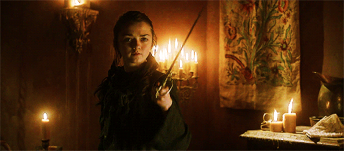 These is how Arya Stark laugh (Game of Thrones) on Make a GIF