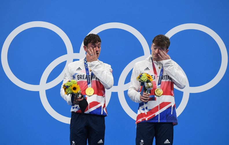 See Photos of Tom Daley and Matty Lee on the Olympic Podium