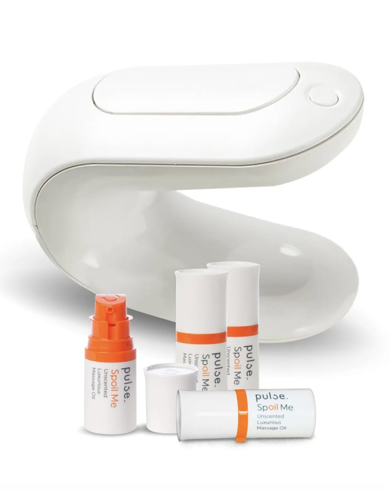 A Massage Gift: Pulse Personal Massage Oil Warming Dispenser