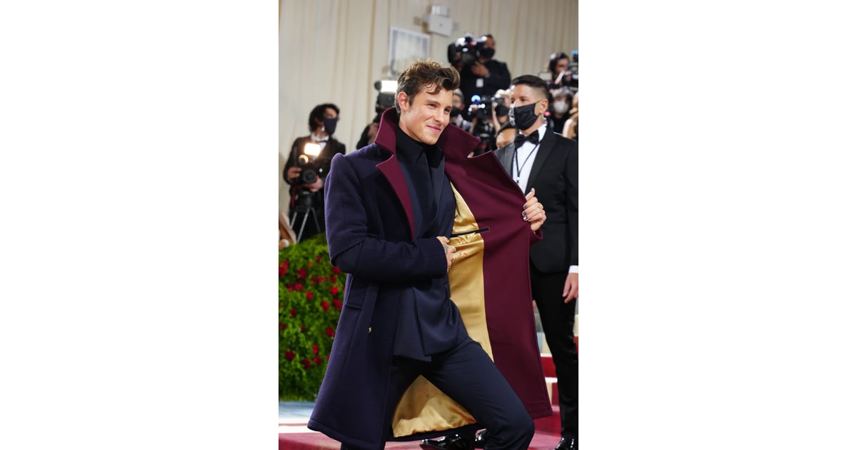 Shawn Mendes' Tommy Hilfiger Nail Art at the 2022 Met Gala POPSUGAR