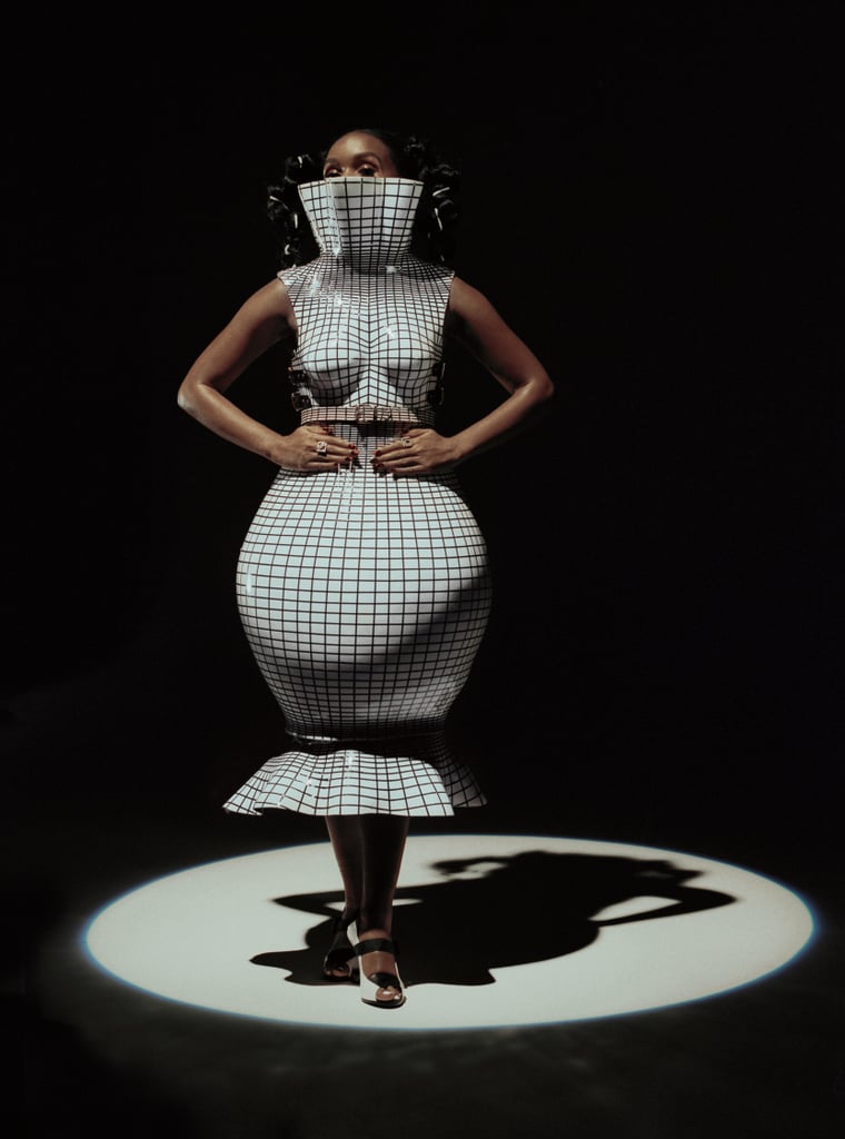 Paper Magazine Janelle Monáe Makeup and Hair