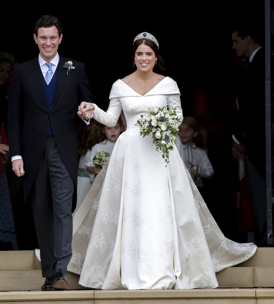 Princess Eugenie's Wedding Dress Print