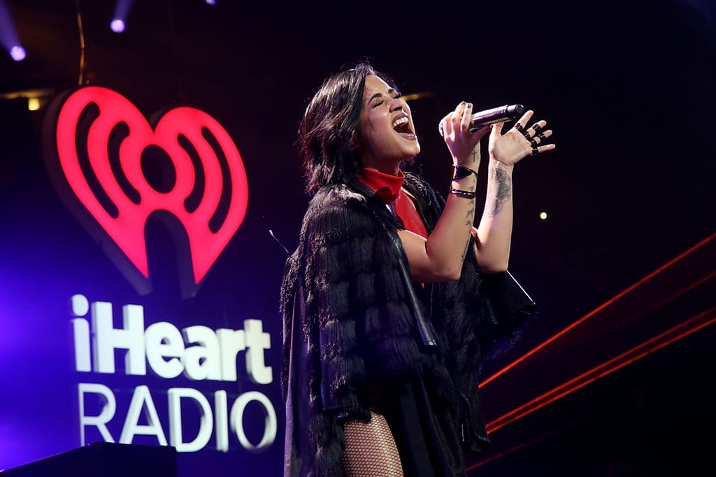 Demi Lovato Performs at the 2015 KISS FM Jingle Ball