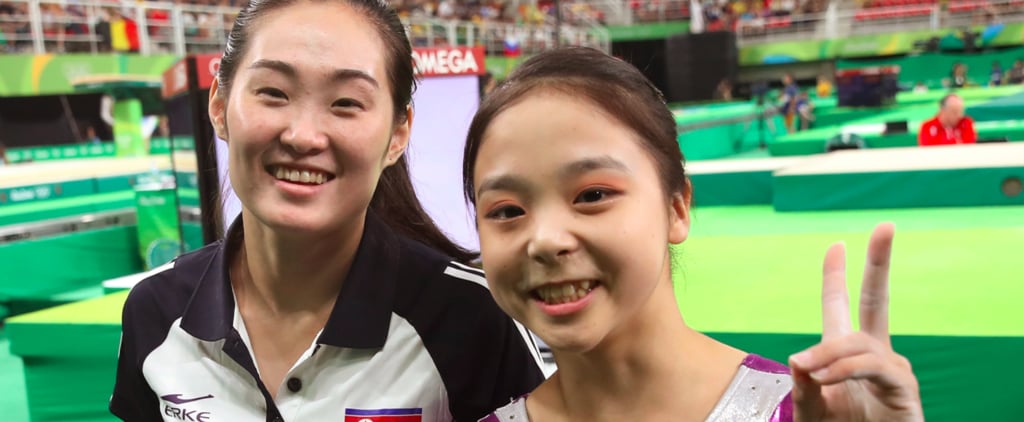 North and South Korean Gymnasts Take Selfie at 2016 Olympics