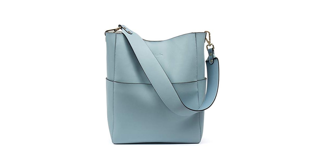 Bostanten Leather Bucket Bag | The Best Work Bags For Women on Amazon | POPSUGAR Smart Living ...