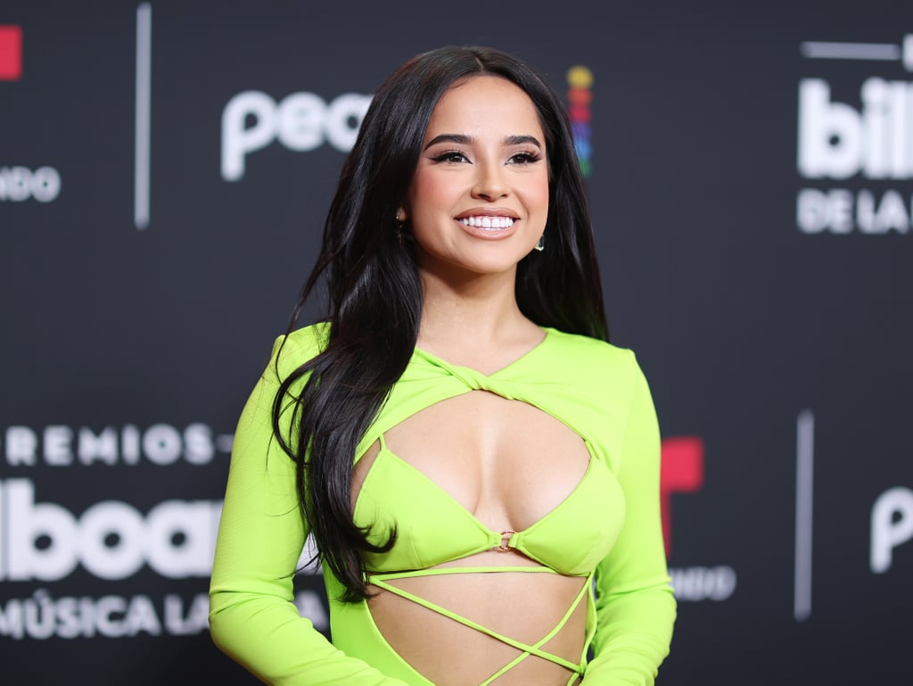 Becky G's Neon Dress at the Billboard Latin Music Awards