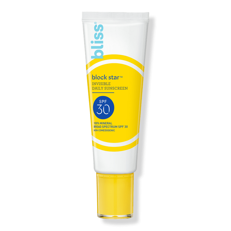 A Mineral Sunscreen That Works: Bliss Block Star Mineral Daily Sunscreen