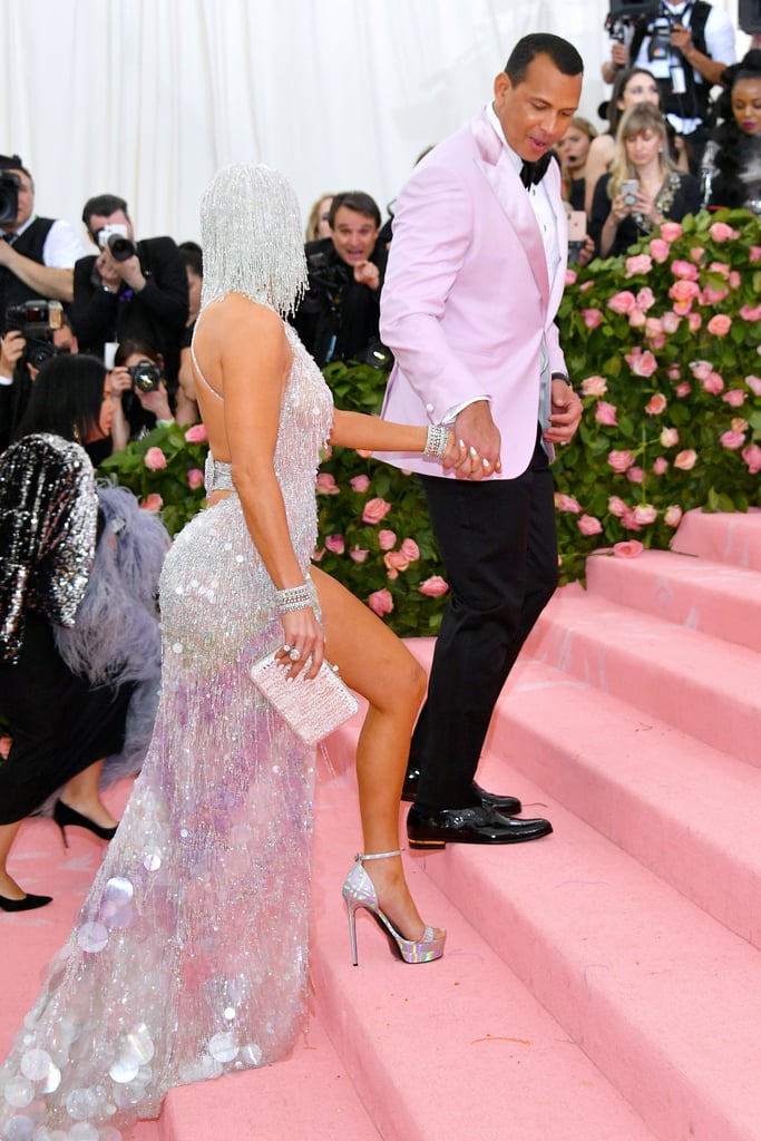 Jennifer Lopez and Alex Rodriguez at the 2019 Met Gala