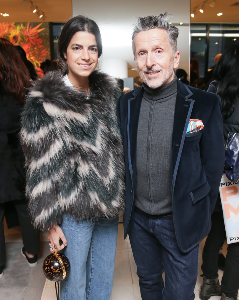 Leandra Medine and Simon Doonan