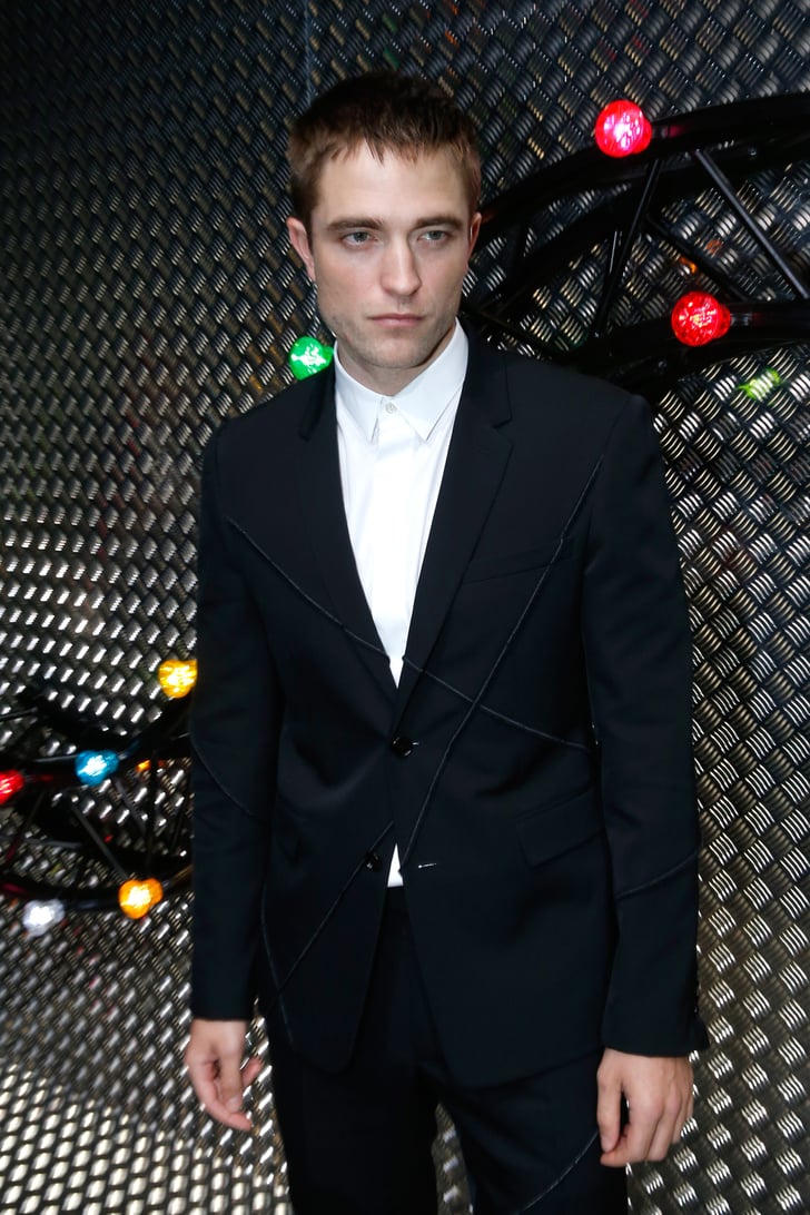 Robert Pattinson at Dior Homme Runway Show Paris June 2016 POPSUGAR