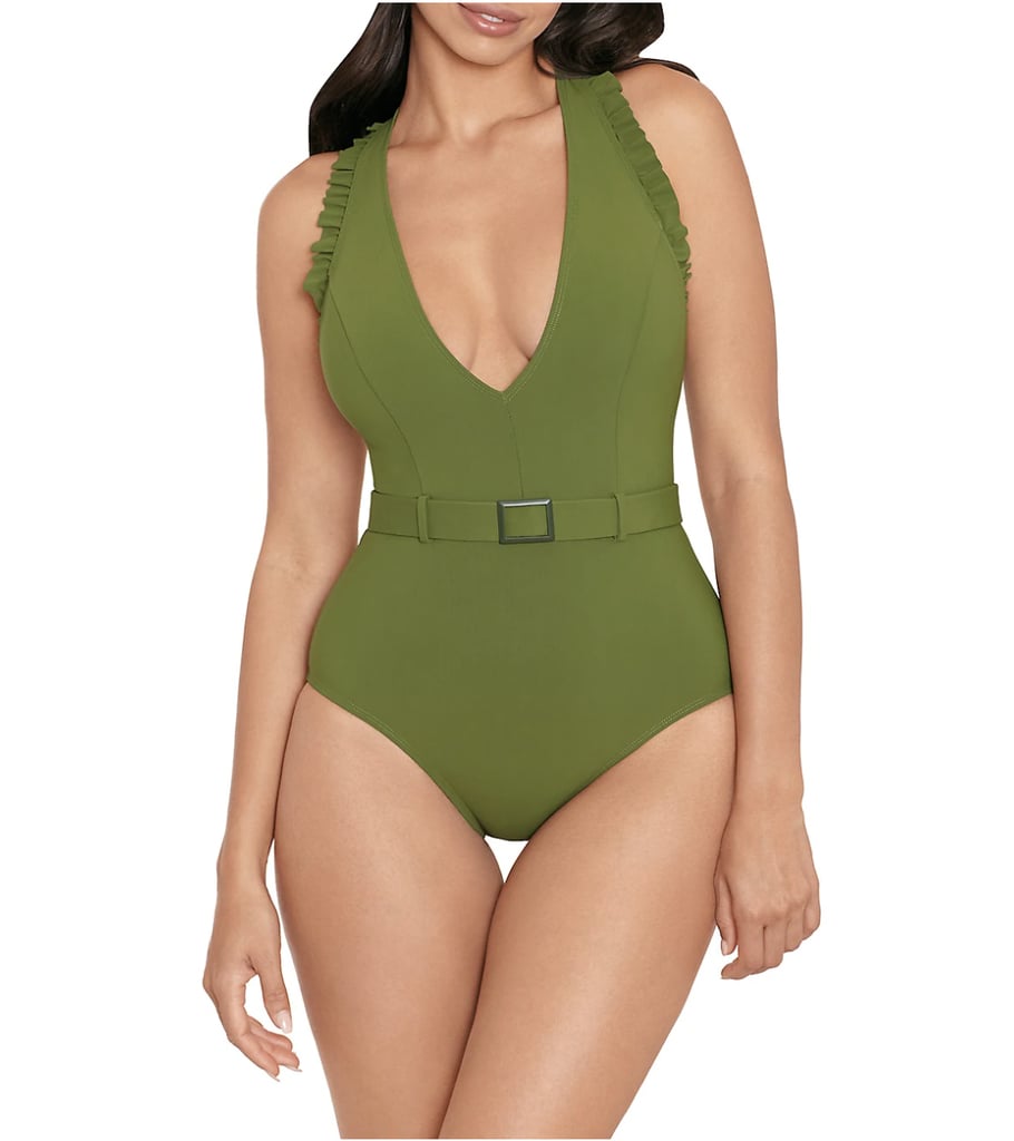 Best Swimsuits For Small Bust: Skinny Dippers Jelly Beans Cinched One-Piece Swimsuit