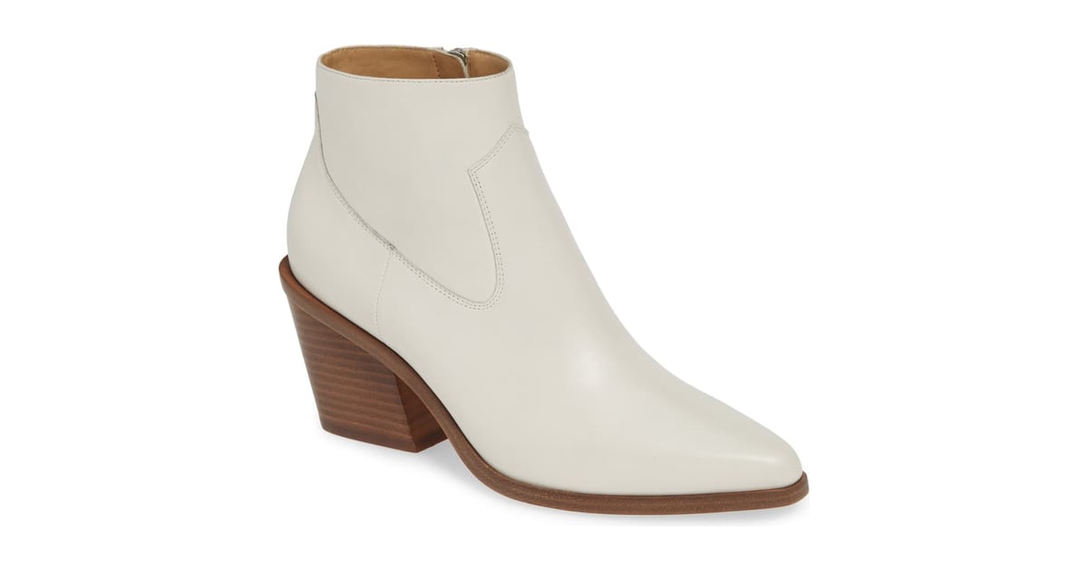 rag & bone Razor Western Booties | The Best White Boots For Women ...