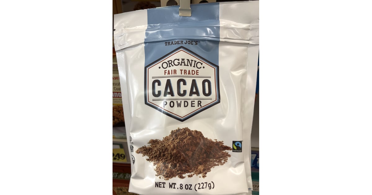 Organic Cacao Powder Trader Joe's Smoothie Ingredients POPSUGAR