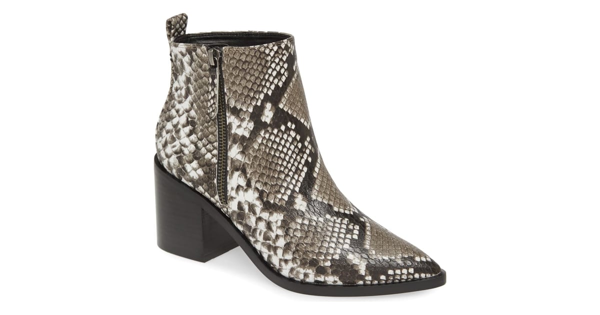 Treasure and clearance bond snakeskin boots