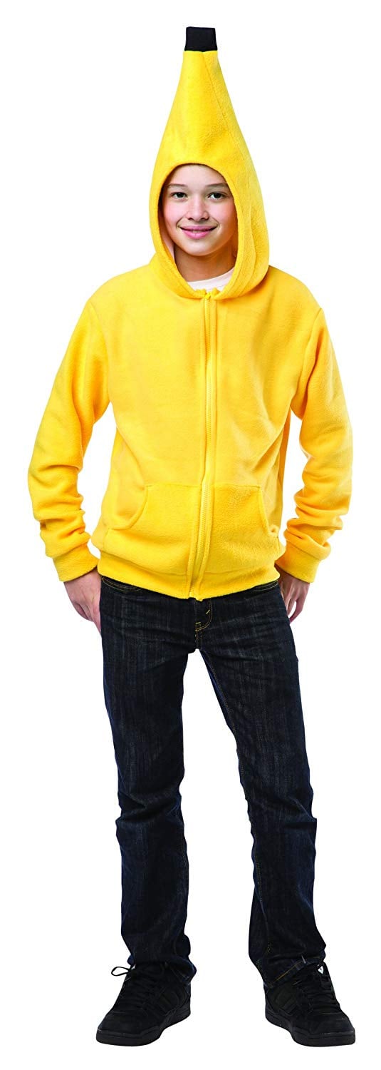 Juniors Hoodie Banana