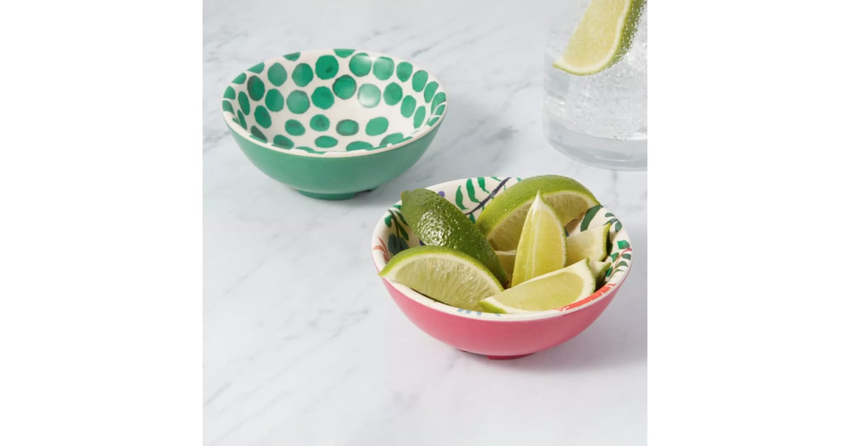 Opalhouse 2pk Bamboo Melamine Mini Bowls Stylish Outdoor Dinnerware