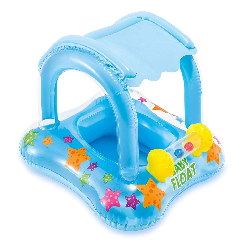 Intex My Baby Float Inflatable Swimming Pool Kiddie Tube Raft