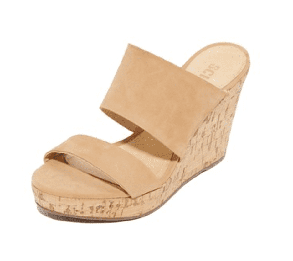 Schutz Kai Wedge Slides ($144, originally $180)