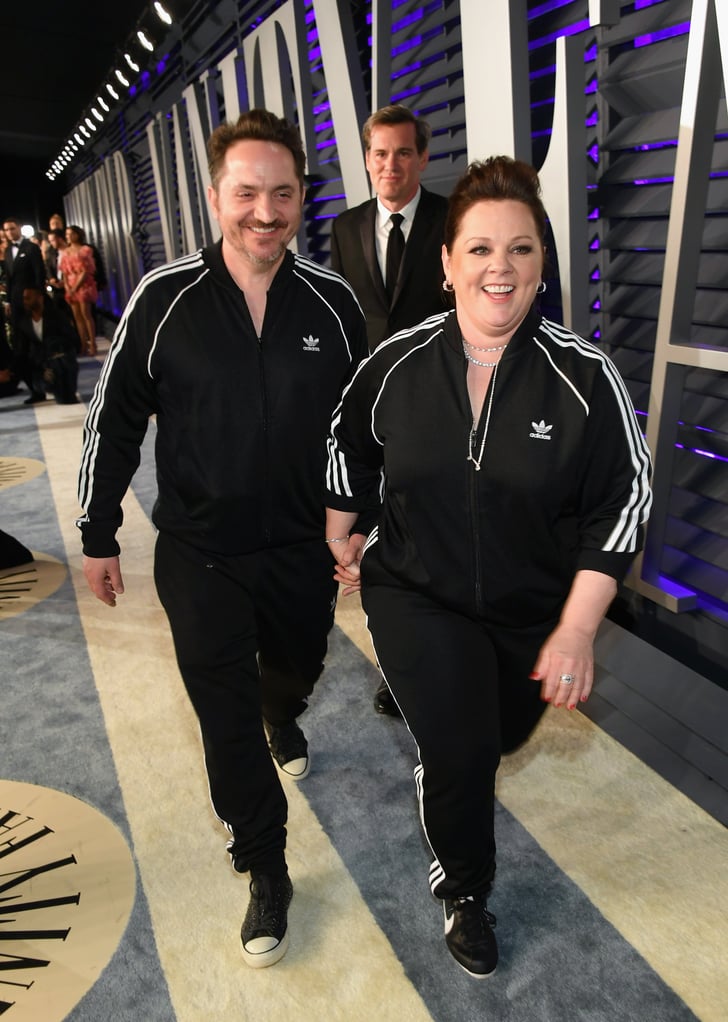 Melissa McCarthy Adidas Tracksuit at Oscars Afterparty 2019