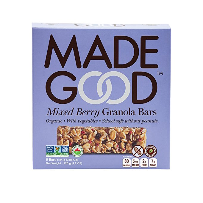 MadeGood Mixed Berry Granola Bars