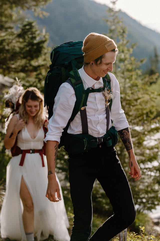 Mountain Camping Elopement