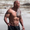 Puppy Love! Dwayne Johnson Takes a Stroll on the Beach With His Girlfriend and Dog