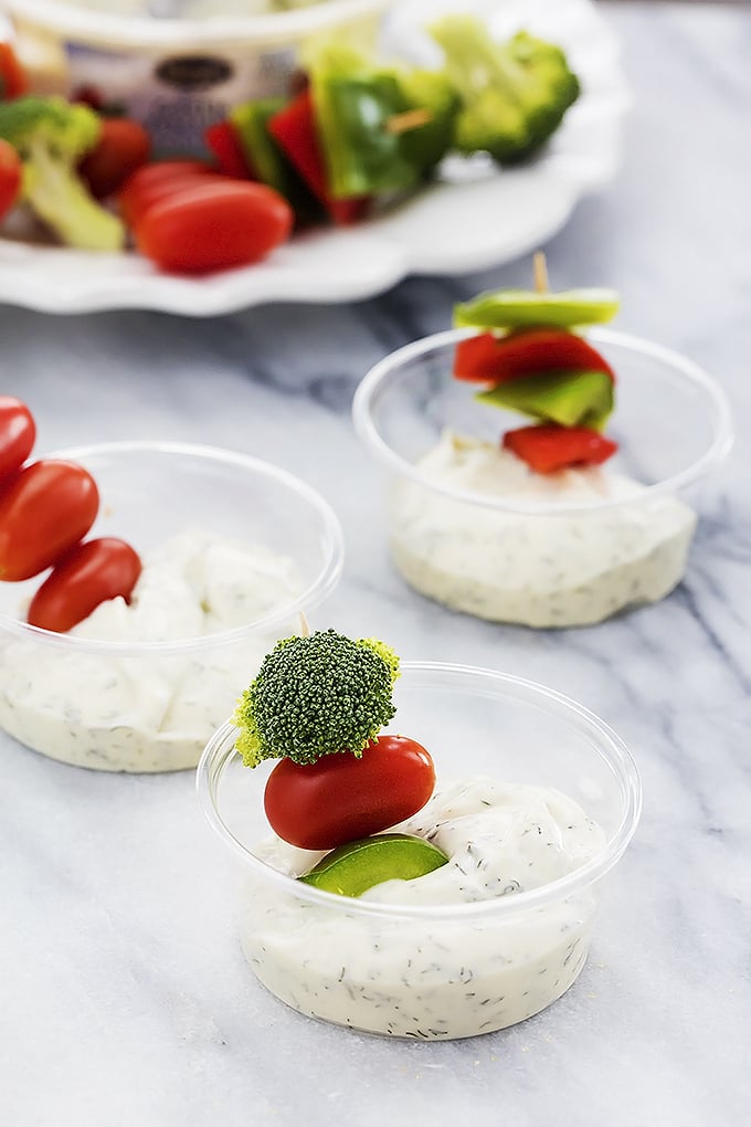 Christmas Veggie Kabobs