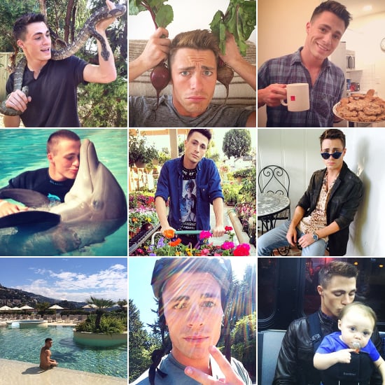 Colton Haynes's Funny Instagram Pictures