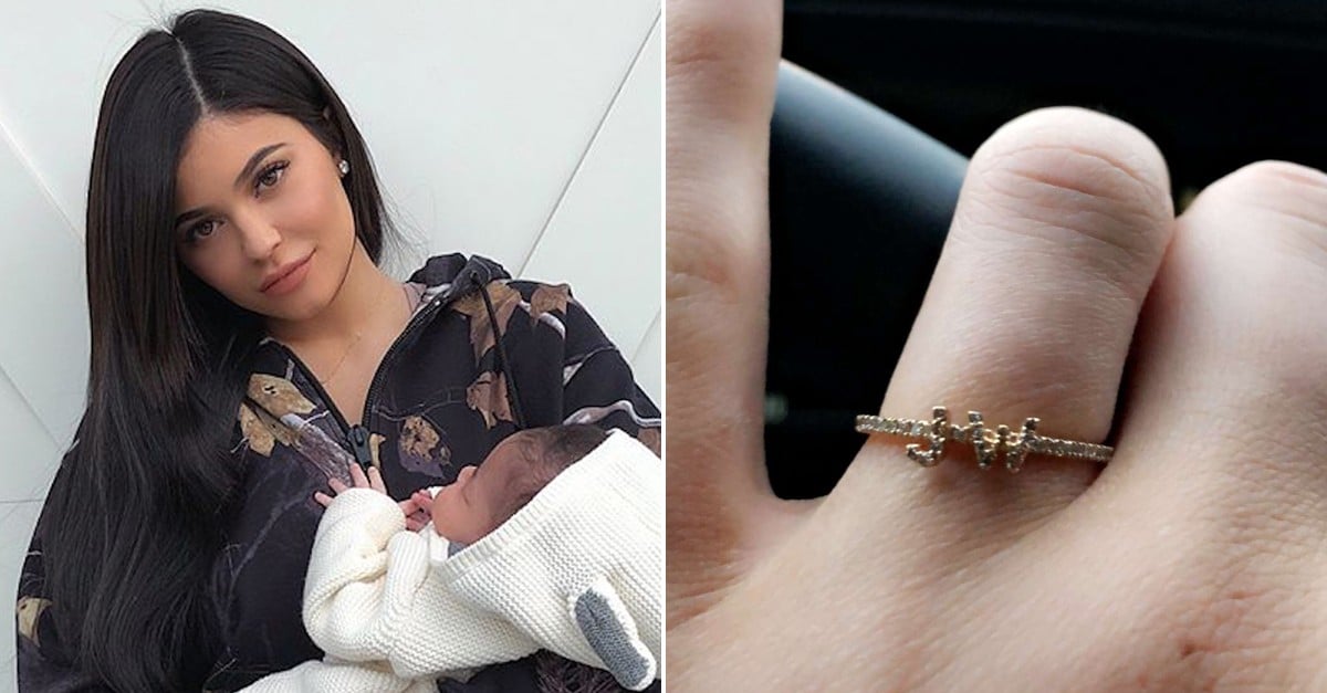 Kylie Jenner s JW Ring POPSUGAR Fashion