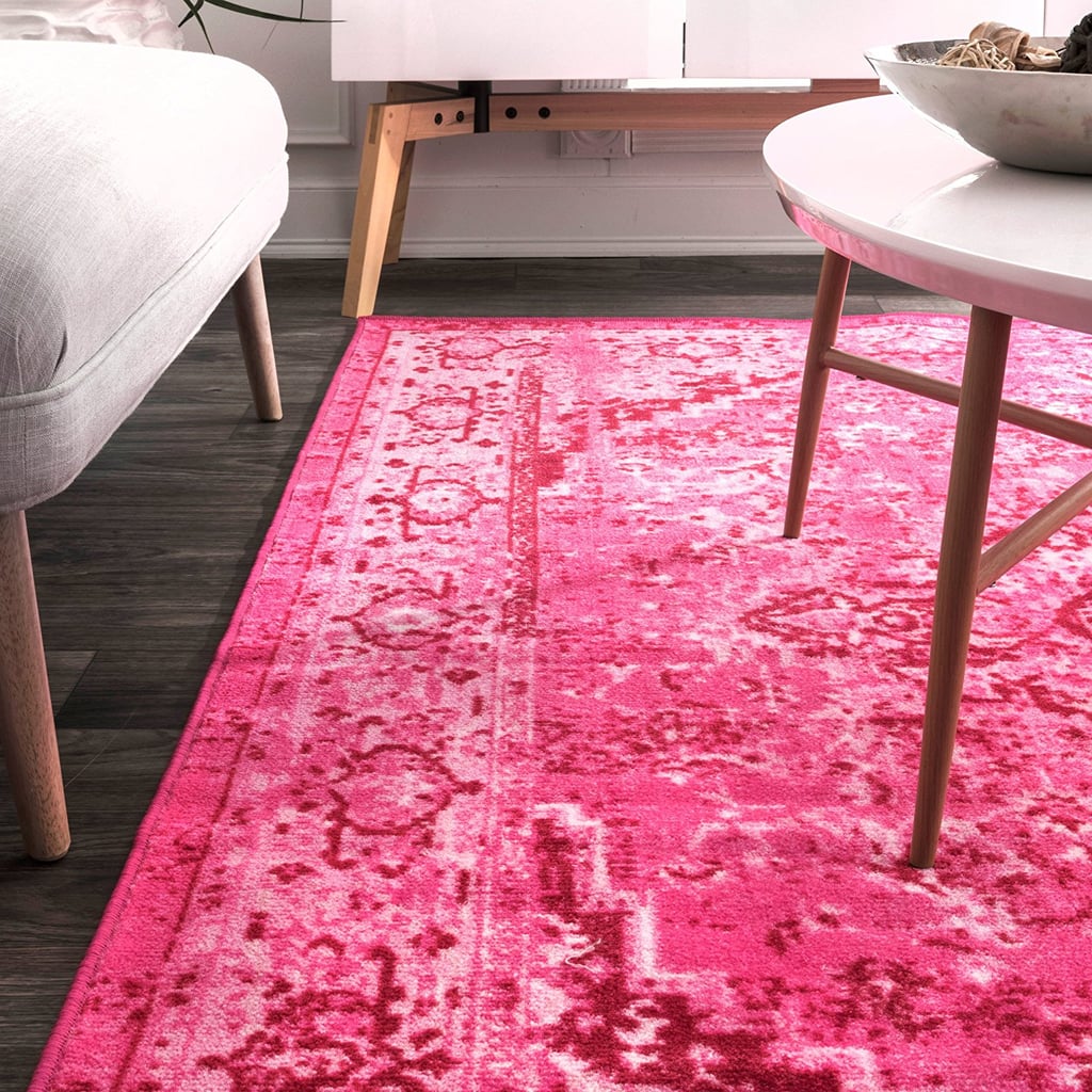 Best Pink Rug on Amazon POPSUGAR Home