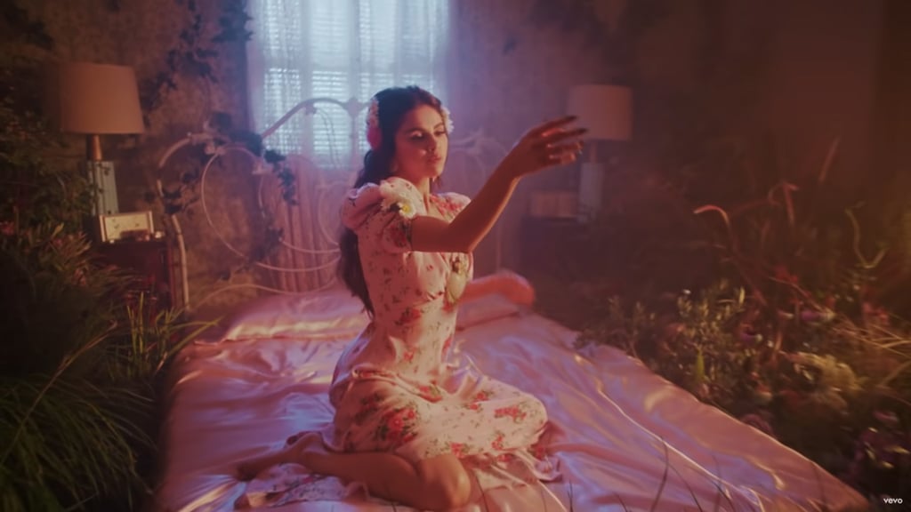 Selena Gomez's Pink Rodarte Dress in De Una Vez Music Video